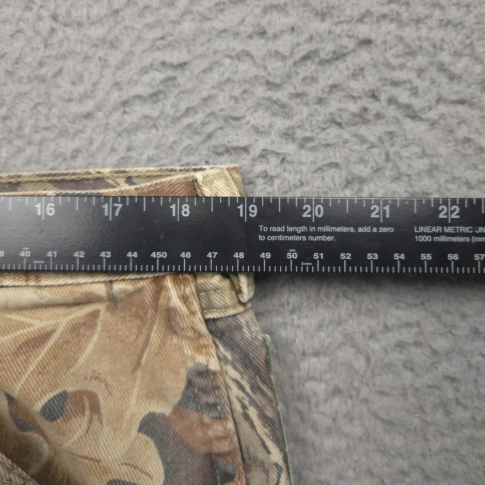 Wrangler Rugged Wear Vintage Camo Jeans Mens 40x32 USA Hunting Pants 35006CF